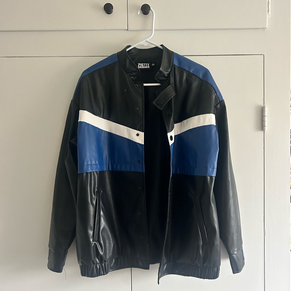 Faux Leather Jacket